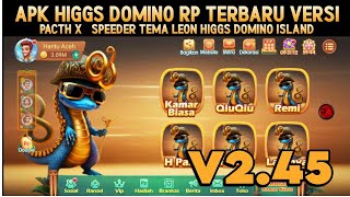 JACKPOT TERUS🔥  APK MOD HIGGS DOMINO VERSI 245 TEMA LEON • X8 SPEEDER TERBARU 2024 [upl. by Jennee]