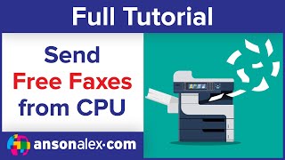 How to Send a Free Fax Online from Your Computer [upl. by Agace]