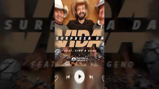 OUÇA quotSURPRESA DA VIDAquot FEAT GINO E GENO ONDE E QUANDO QUISER 🔥🤠 [upl. by Annoiek]