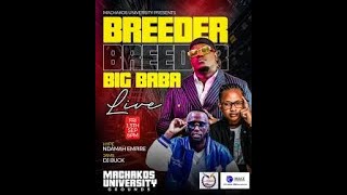 BREEDER LW LIVE PERFORMANCE  MACHAKOS UNIVERSITY FRESHERS NIGHT 2024 [upl. by Hartzke]