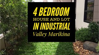 4 Bedroom House and Lot in Industrial Valley Marikina [upl. by Nylyrehc832]