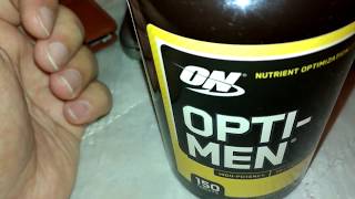 Opti men multivitamins review URDU [upl. by Attaynik]