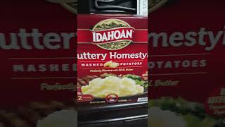 IDAHOAN Buttery Homestyle Mashed Potatoes Shorts [upl. by Ayrotal733]