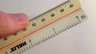 How to use an Engineers Scale or Engineers Ruler [upl. by Warder]