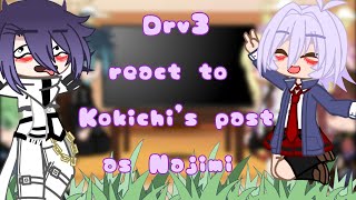 Drv3 react to Kokichi and Miucontains angstREAD DESCRIPTION [upl. by Malcah]