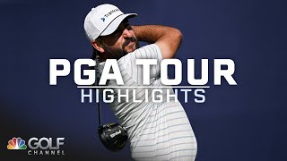 PGA Tour Highlights 2024 Farmers Insurance Open Round 3  Golf Channel [upl. by Aulea141]