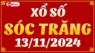 Xổ số Sóc Trăng ngày 13 tháng 11  XSST  SXST  XSSTR  Xổ số kiến thiết Sóc Trăng hôm nay thứ 4 [upl. by Redla]