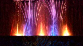 Waltzing Waters Liquid Fireworks  IAAPA Expo 2016 [upl. by Oinoitna634]