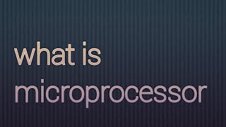 what is microprocessor  microprocessor block diagram of microprocessor  microprocessor in Bangla [upl. by Aiyekal]