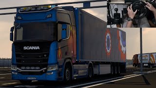 Night Delivery to London  ETS2 Multiplayer  Ultrawide 219 [upl. by Behre]