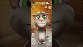 Talking Tom Cat Funny Moment  Talking Tom  My Talking Tom 2 talkingtom shorts [upl. by Naginnarb]