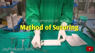 Best suture techniques like  Simple suture and mattress method 🏥✅ [upl. by Ahl129]