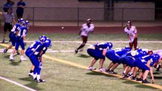 Boswell JV Football  2 Brian Franklin   Another Touchdown Run [upl. by Rad341]