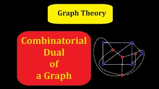 Combinatorial Dual  Dual in Graph Theory [upl. by Romeon]