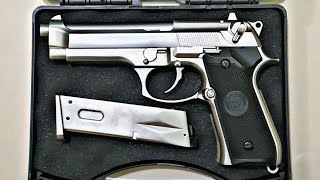 WE M92 BERETTA GBB AIRSOFT PISTOL [upl. by Omrelliug528]