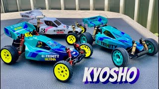 Kyosho Ultima amp Optima Mid 60th Anniversary RC Builds [upl. by Eneiluj689]