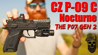 New CZ P09 C Nocturne First Shots Not What I Expected [upl. by Imij]