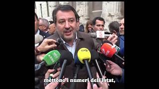 SALVINI A QUALCUNO DANNO FASTIDIO I NUMERI [upl. by Nimsaj]