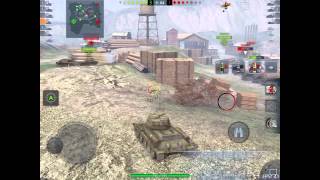 World of Tanks Blitz  T3485 6티어 깡패 [upl. by Frasch]