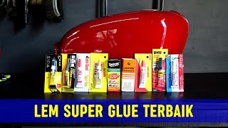 Tes Kekuatan Lem Super Glue Dextone G Korea UHU Alteco Deli Castol Klebermann Aichiko QB [upl. by Minoru]