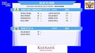 Read CC 1st XI v Ribblesdale Wanderers CC 1st XI [upl. by Edlun]