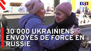 30 000 Ukrainiens envoyés de force en Russie [upl. by Areehs]