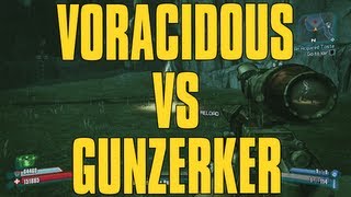 Borderlands 2  Voracidous The Invincible Raid Boss  Solo Gunzerker Kill UVHM [upl. by Saeger]