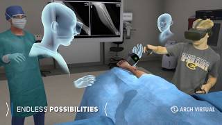 VR Medical Simulation and Training from Arch Virtual Developers of Acadicus [upl. by Ramedlaw729]