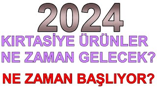 Kırtasiye ürünleri 2024 ne zaman gelecek 2024 KIRTASİYE ÜRÜNLERİ NE ZAMAN BAŞLIYOR [upl. by Suez]