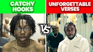 CATCHY RAP HOOKS vs UNFORGETTABLE VERSES [upl. by Edlun565]