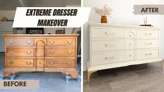 EXTREME Dresser Makeoverwith SECRET INGREDIENT [upl. by Akirehc]