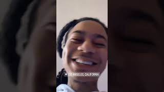 YBN Nahmir Denies Getting His Chain Snatched By LA Goons [upl. by Lopes]