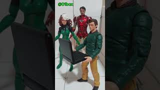 Marvel legends Hall marvel lofi chill song actionfigures music spiderman [upl. by Shalna]