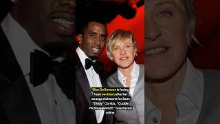 Ellen DeGeneres Cuddle McSnugglestuff Nickname for Diddy Resurfaces Amid Arrest ellen diddy [upl. by Andromada464]