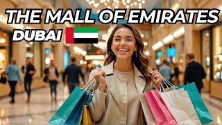 Mall Of The Emirates Shopping Centre Dubai Full Tour 4K [upl. by Dolf]