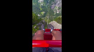 Alpine Roller Coaster Gelmerbahn 🇨🇭 shorts [upl. by Thorbert]