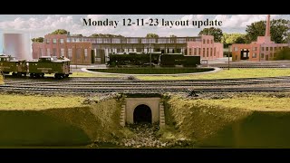 Ho scale layout update trains modelrailroad hoscale modeltrains modelrailway asmr [upl. by Myrlene258]