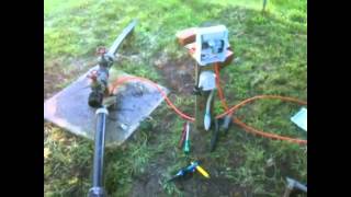 Installing a BORE PUMP [upl. by Wolfram]