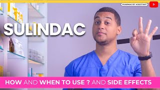 How and when to use Sulindac 3 Side Effects [upl. by Zanlog28]