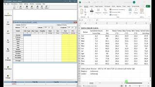 Instalasi dan penghitungan data Climate ETo dengan Cropwat [upl. by Ahsined]