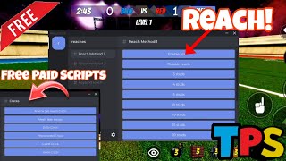 TPS Street Soccer Reach Script FREE  2024 working Mobile and PC OP [upl. by Herzen]