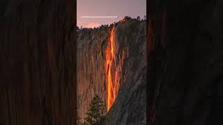 Firefall at Yosemite National Park [upl. by Ricard509]