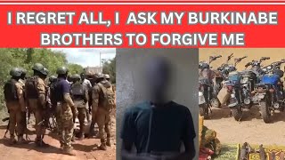 BURKINA FASO A Terr0rist Leader Has Been Captured Ask For Forgiveness burkinafaso africa [upl. by Amil953]