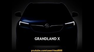 New Opel Grandland X SUV  First Official Photos HD [upl. by Etterraj491]