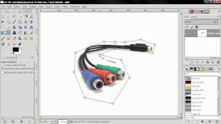 Cage Transform Tool  GIMP Beginners Guide ep124 [upl. by Elokcin]