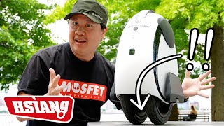 Why inMotion designed a TWO WHEEL Electric UNICYCLE [upl. by Koehler593]