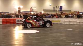 MG Metro 6R4  Flames amp Accelerations [upl. by Eissirk]