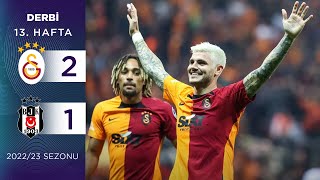 Galatasaray 21 Beşiktaş  13 Hafta  202223 [upl. by Stewardson20]