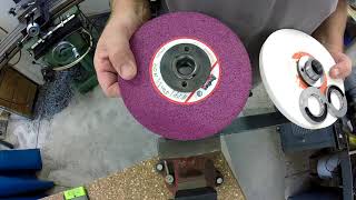 Grinding wheel mounting amp balancing [upl. by Llegna764]