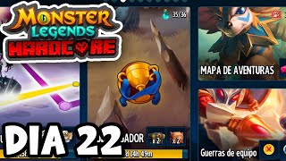 NUEVO CENTRO DE ACTIVIDADES  Monster Legends Hardcore Dia 22 [upl. by Pinsky]